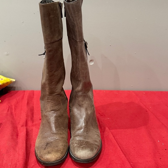 Cole Haan Brown Heeled Boots - Picture 2 of 7